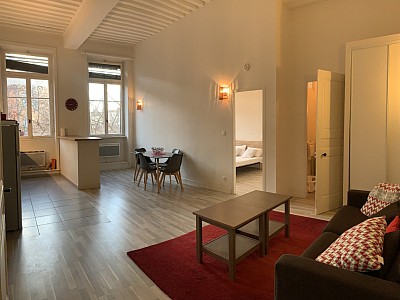 APPARTEMENT T2 A LOUER - LYON 4EME ARRONDISSEMENT Mairie-Tabareau - 51.49 m2 - 1046,65€ charges comprises par mois