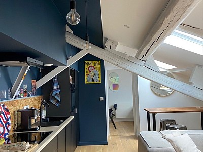 APPARTEMENT T2 A LOUER - LYON 4EME ARRONDISSEMENT Cdt Arnaud-Dumont d Urville - 35.8 m2 - 845 &euro; charges comprises par mois